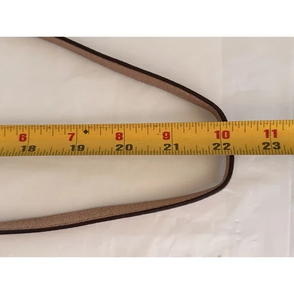 Leather Rose Gold COACH  Purse - 2014 Coach Bag - Authentic Coach Turn Lock Bag - Picture 15 of 16